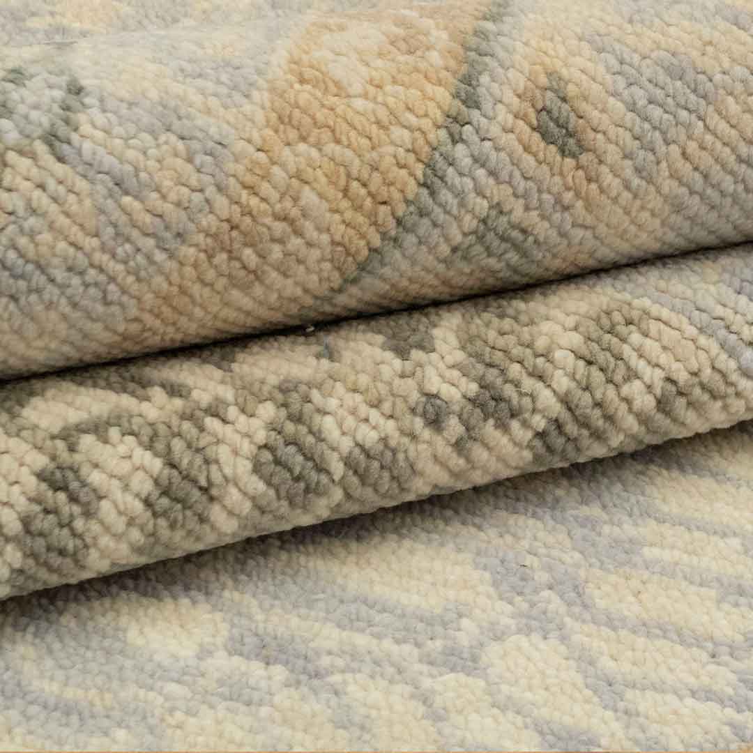 Muted Hand knotted Mamluk Design Rug: Timeless Design Meets Modern Aesthetics | Quality Rugs Online